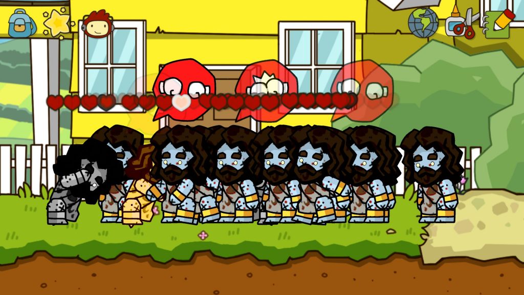 Clones of Zombie Jesus beating each other up. :P